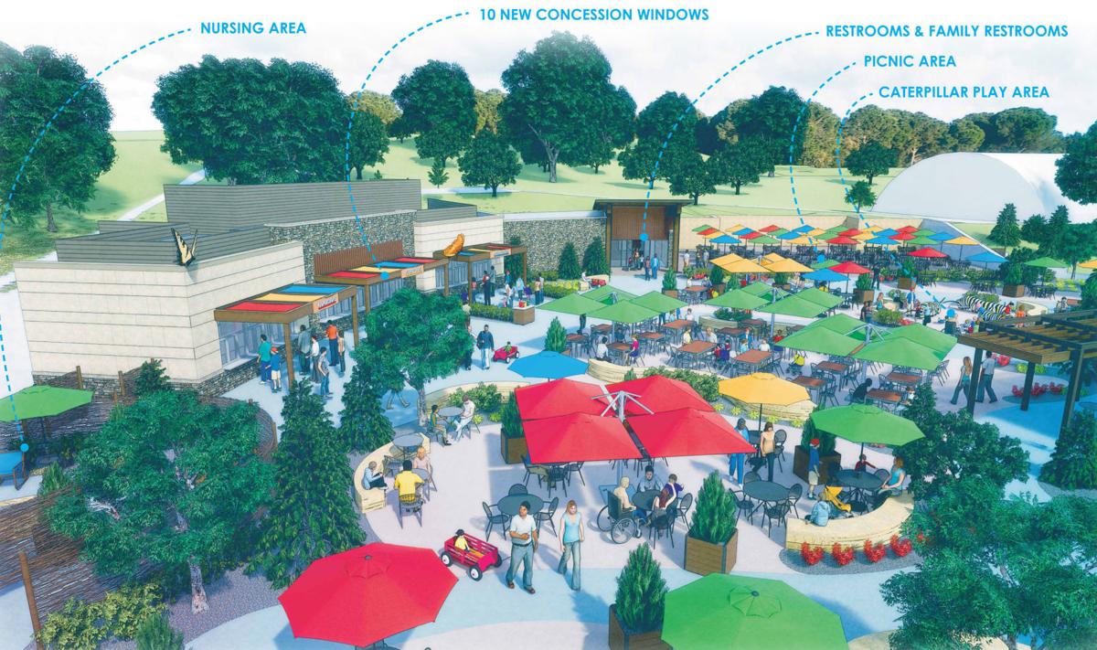 Here S A Sneak Peek At The Concessions Stand Replacing The Zoo S Red Barn Park Lifestyles Omaha Com