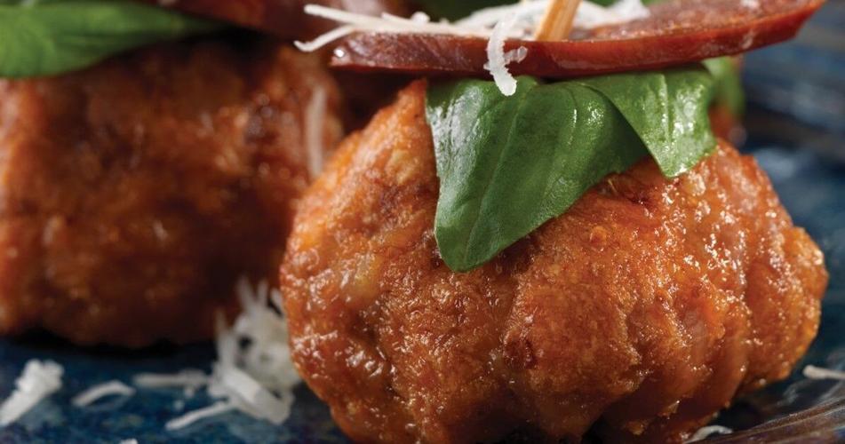 chorizo meatballs