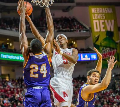 Husker Hoops Rebounds From First Loss Wins Tune Up Game Against