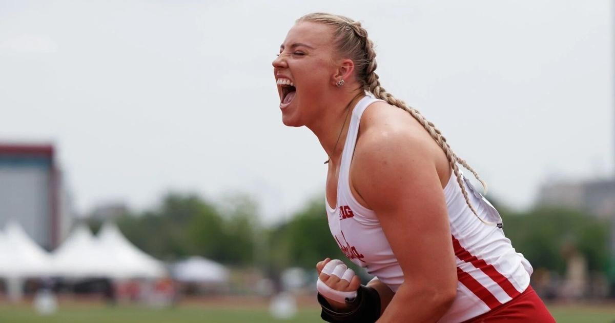 Axelina Johansson aus Nebraska krönt ihre Karriere mit dem vierten ...