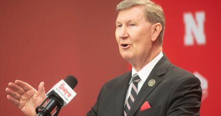 University of Nebraska president says if he gets a bonus hell donate it to charity University of Nebraska president says if he gets a bonus hell donate it to charity