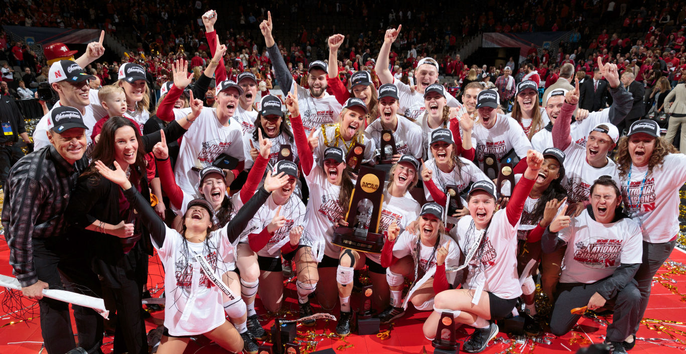 Back In The Day, Dec. 19, 2015: Nebraska Volleyball Wins 4th National ...