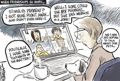 Jeff Koterba's latest cartoon: But what about the pets?