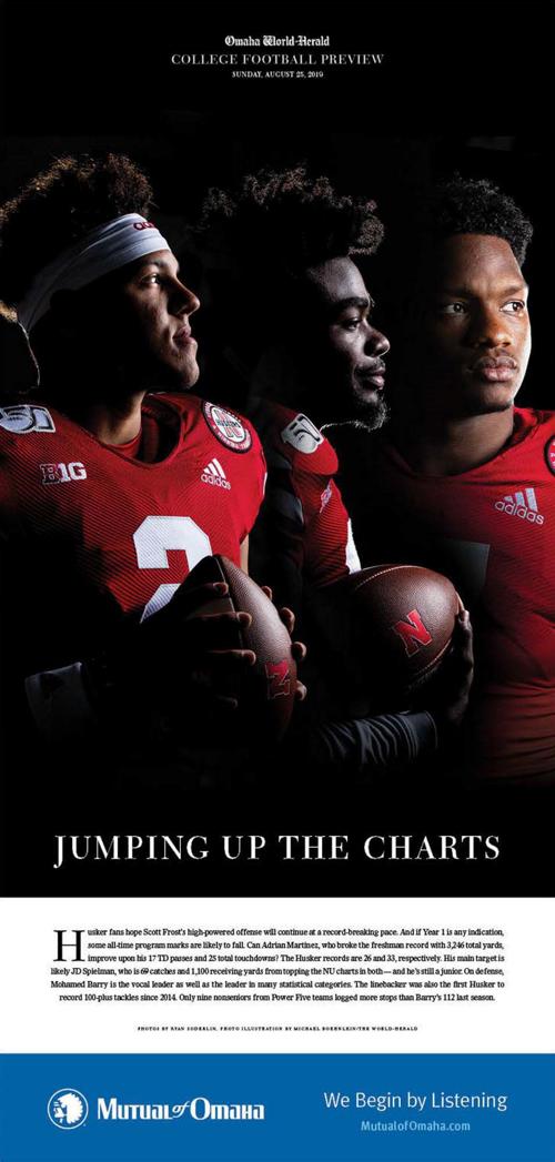 Husker Football Jumping Up The Charts The Moment Omaha Com