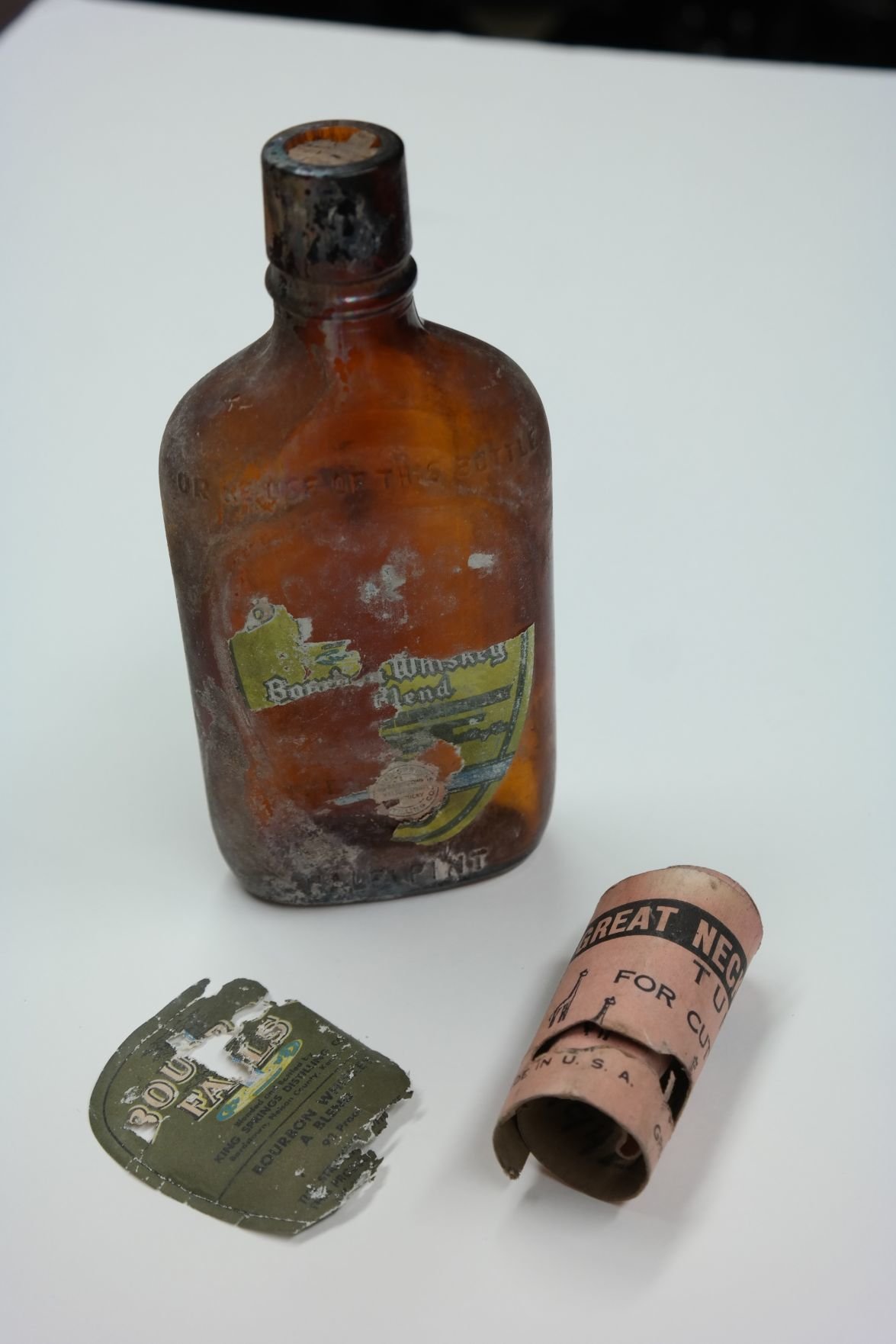 Workers restoring Durham Museum exterior find message in bottle from ...