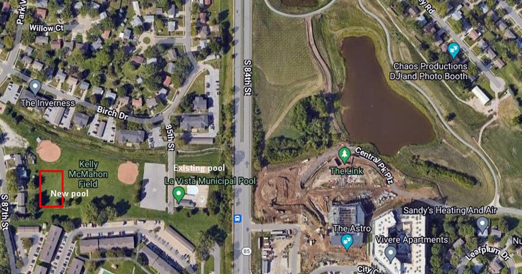 La Vista 84th Street underpass city centre swimming pool - Vimarsana News