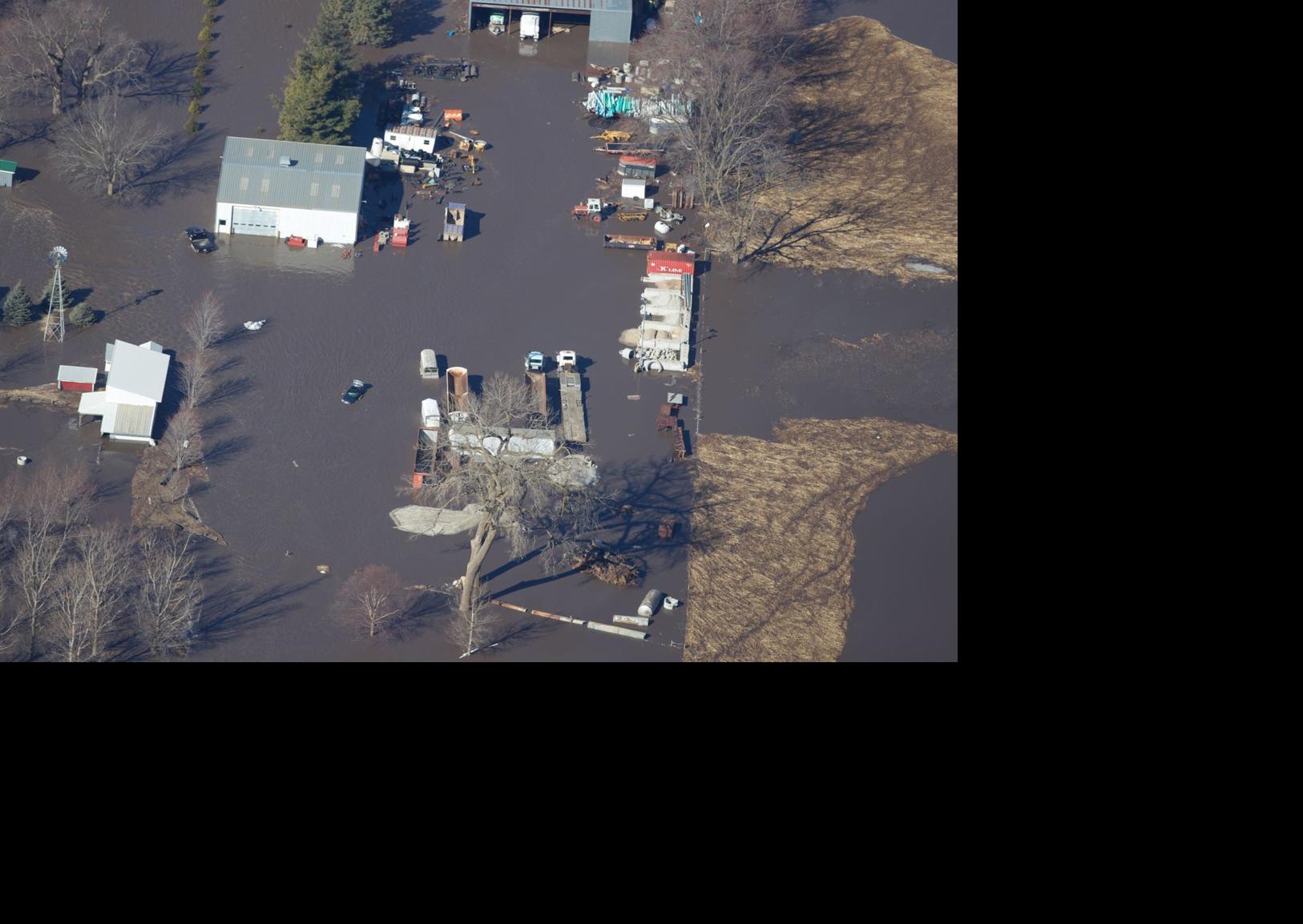 Saturday flood updates Offutt fights rising waters. Evacuations near