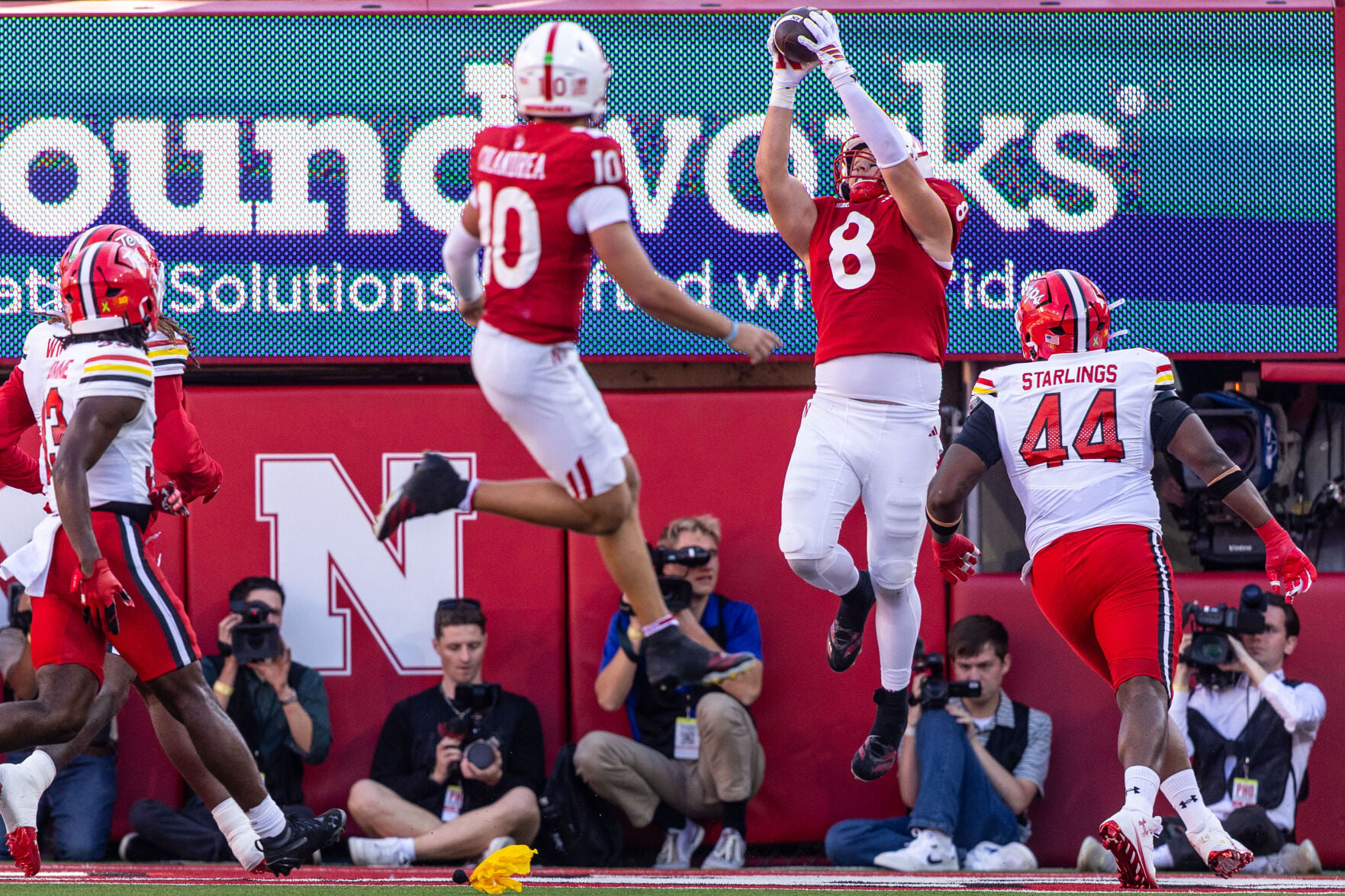 Nebraska rallies past Maryland 48-23, improves to 5-0