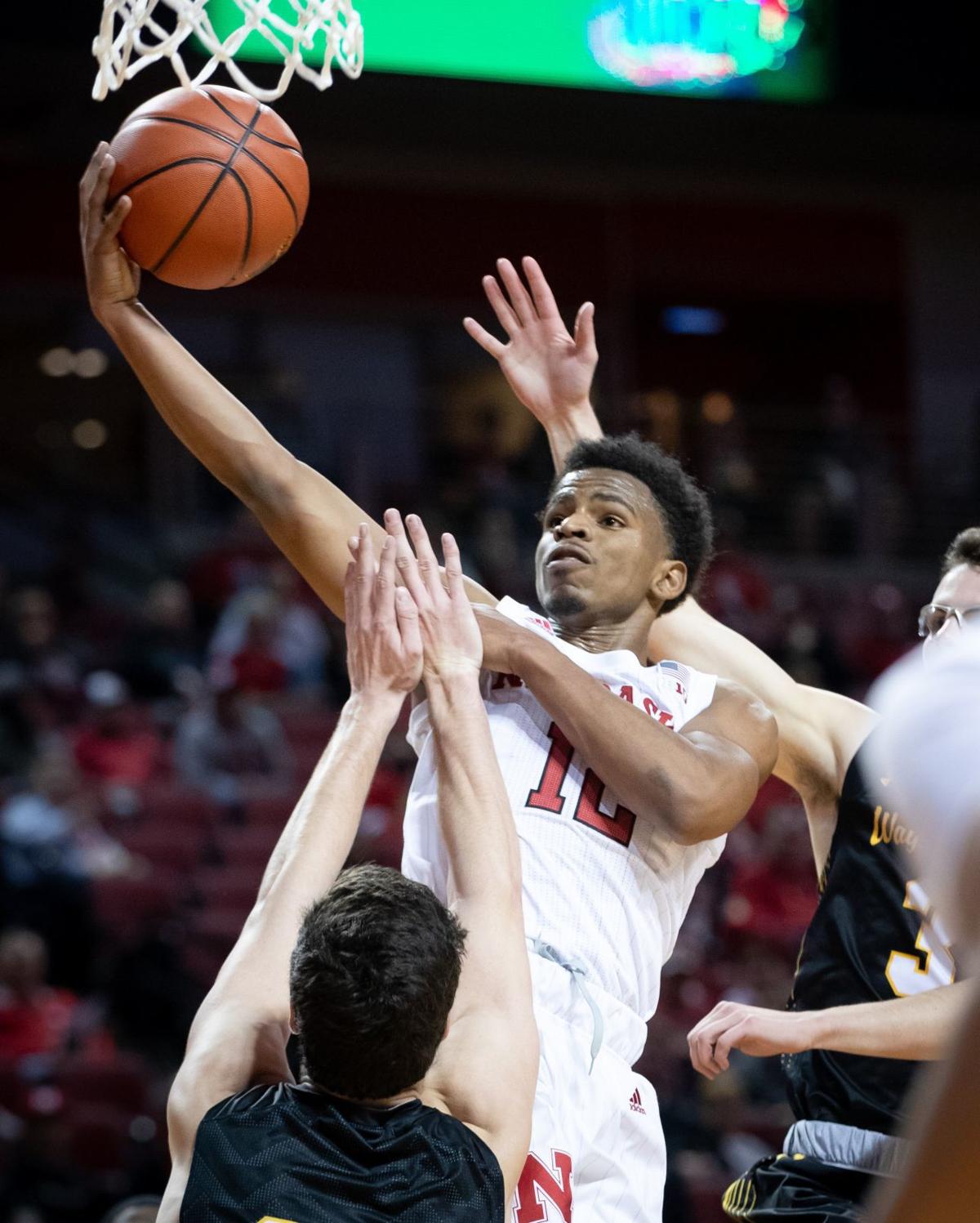 Photos Nebraska Basketball Defeats Wayne State In Exhibition