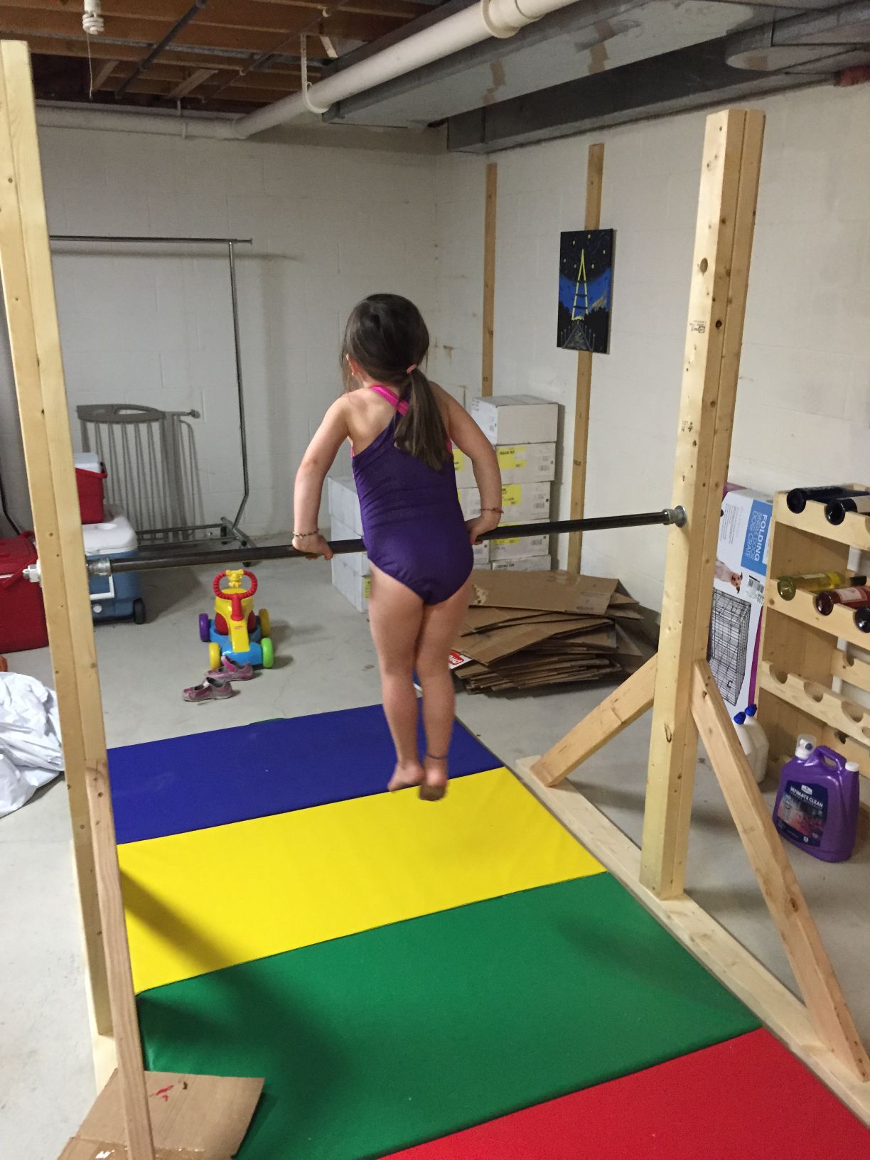 how to make a gymnastics mat at home