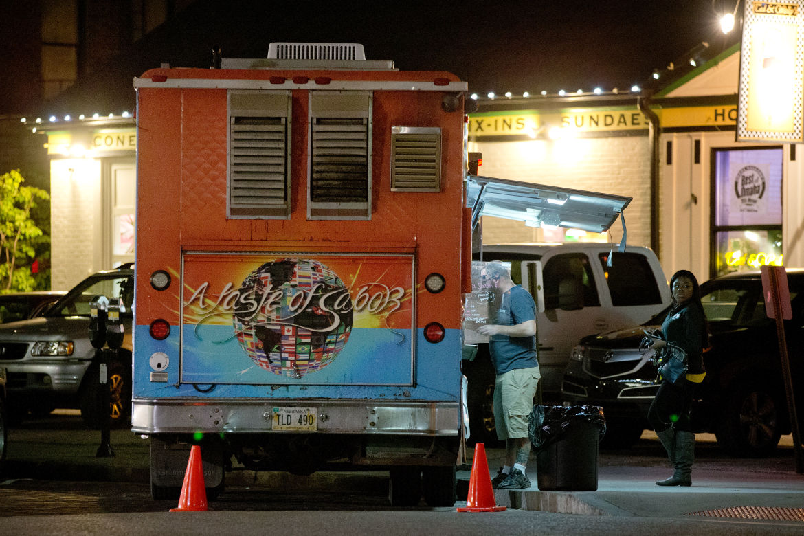 In Old Market, food trucks and restaurants are in a pickle ...