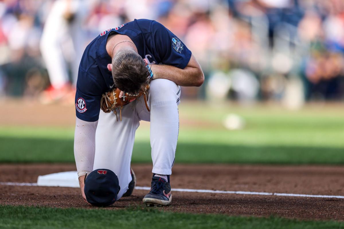 Ole Miss takes down Auburn in Men's College World Series behind Dylan  DeLucia's stellar start