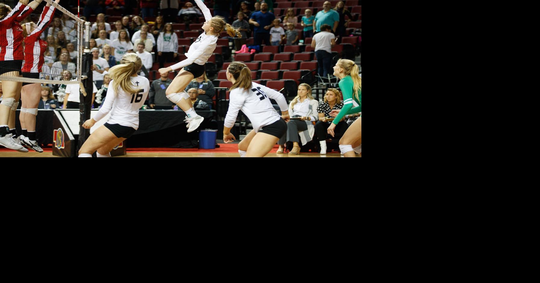 Omaha Skutt's Lindsay Krause and two other Husker volleyball recruits