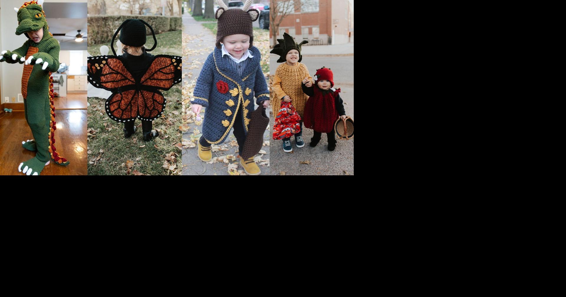 Crocheted Halloween costumes sometimes tricky to make for Omaha mom
