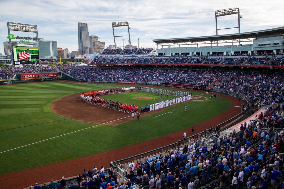 Omaha, NE U.S. 16th June, 2018. Oregon State center fielder Steven