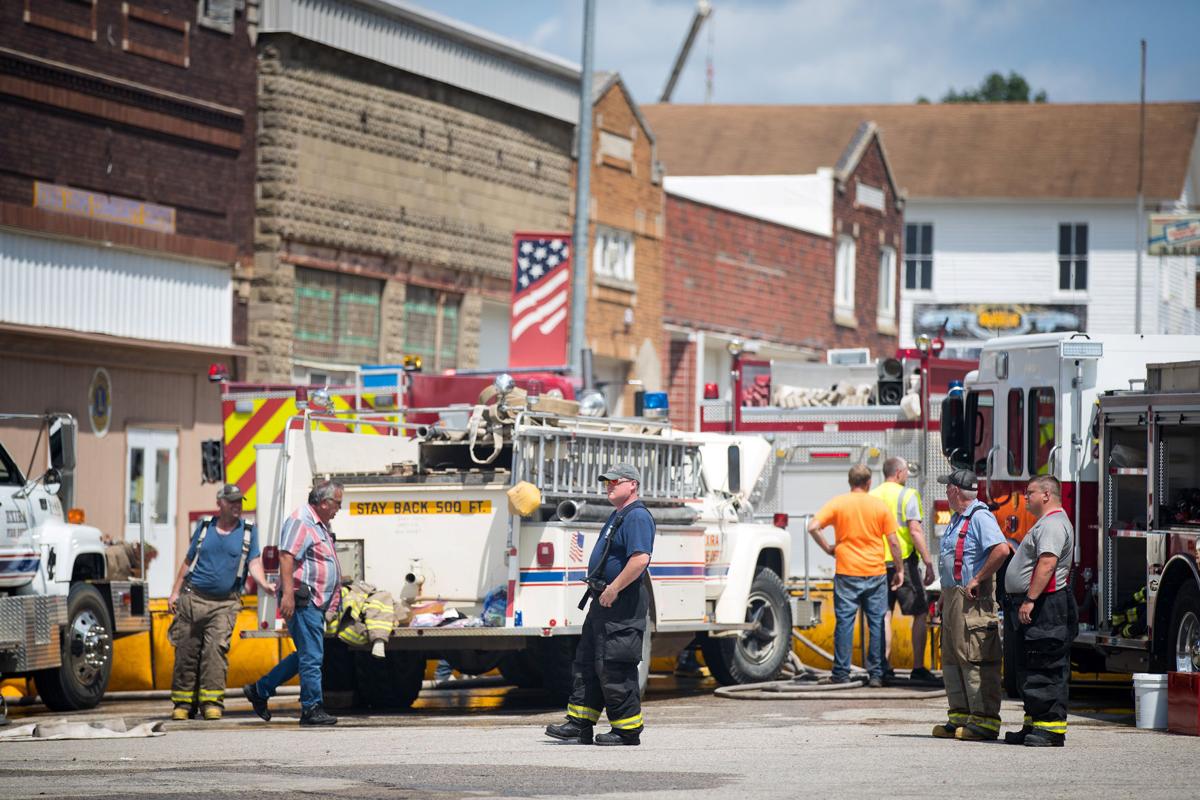 Bar owner in Exira, Iowa, awoke to smell of smoke; flames destroyed the