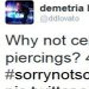Demi Lovato Got Her Ear Pierced At An Omaha Tattoo Shop Over The Weekend Entertainment Omaha Com