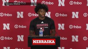Nebraska's Jamir Conn full press conference from Sept. 8, 2026