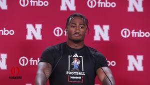 Nebraska's Cameron Lenhardt full press conference from Aug. 4, 2026
