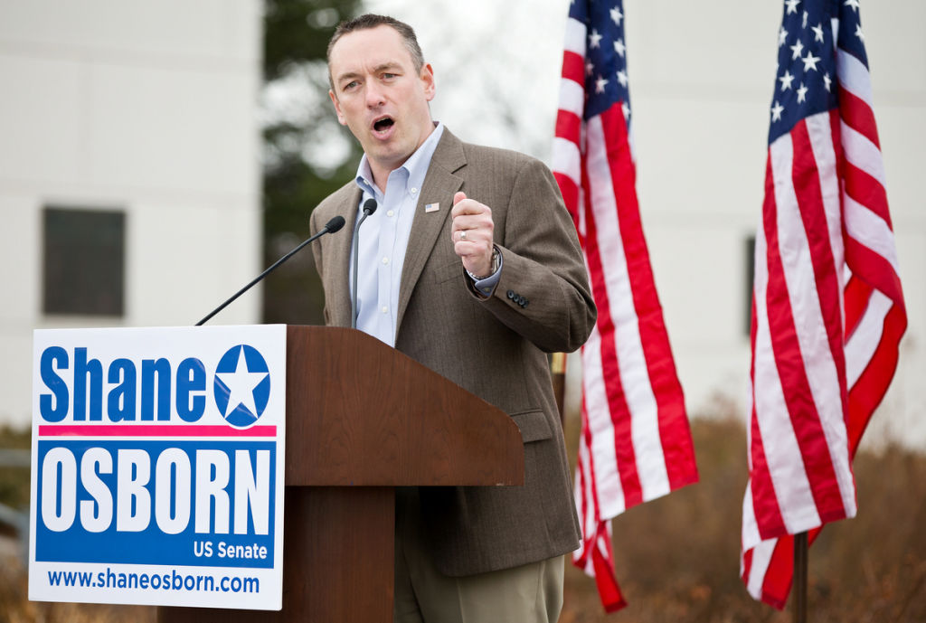 Nebraska Senate race Shane Osborn's reputation in uniform