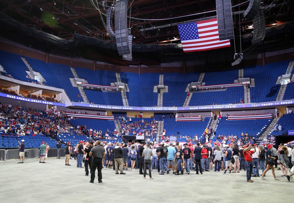 Tulsa Trump Rally Coverage First Protester Arrested In Tulsa Tells Her Story Did Tiktok Users And K Pop Fans Inflate Ticket Numbers National News Omaha Com