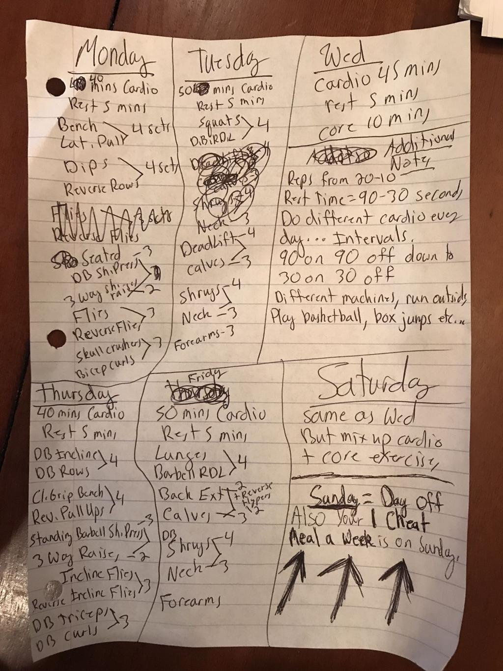 Carriker Chronicles Adam S Weight Loss Story Workout Plan And