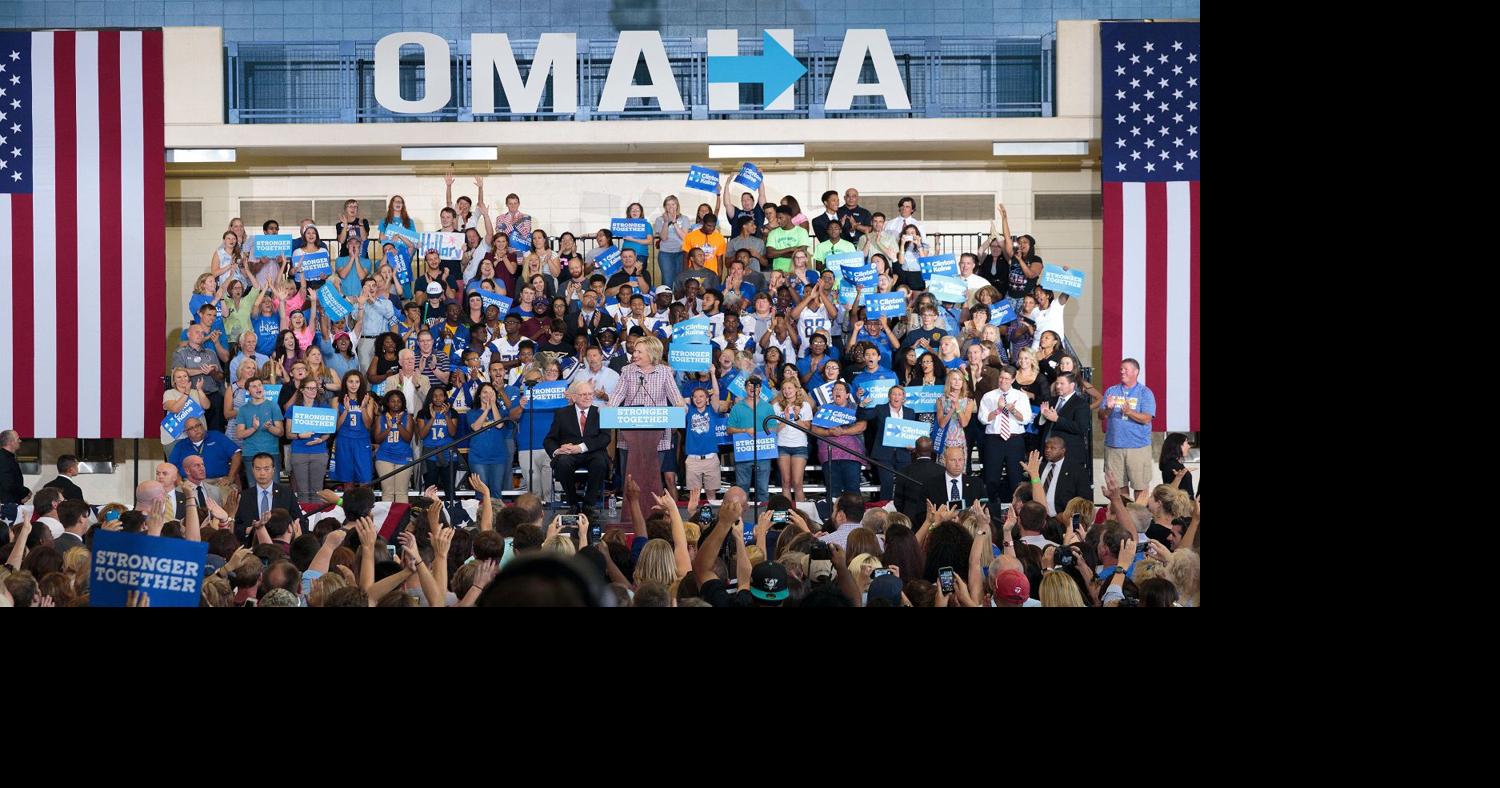 Crowd at Hillary Clinton's Omaha rally exceeded 3,300 with overflow