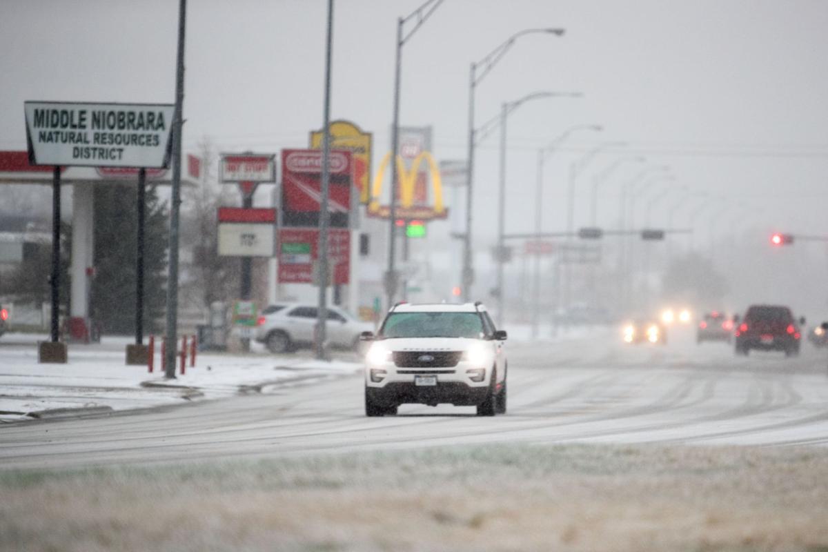Blizzard shuts down Interstates in western Nebraska; hail ...