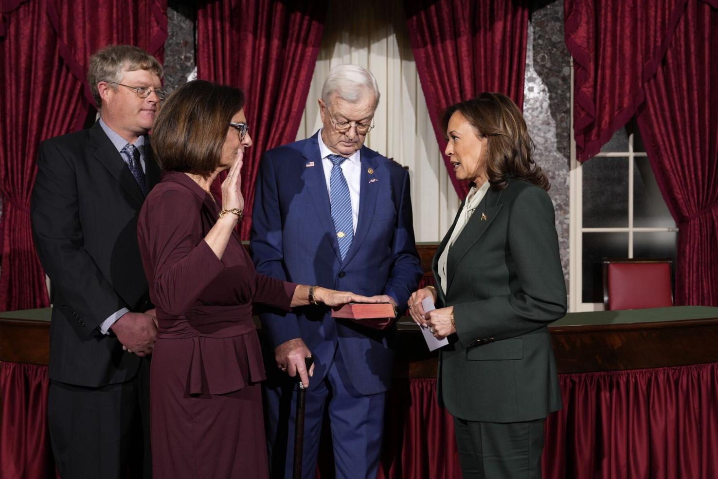Video of Bruce Fischer and Kamala Harris draws attention