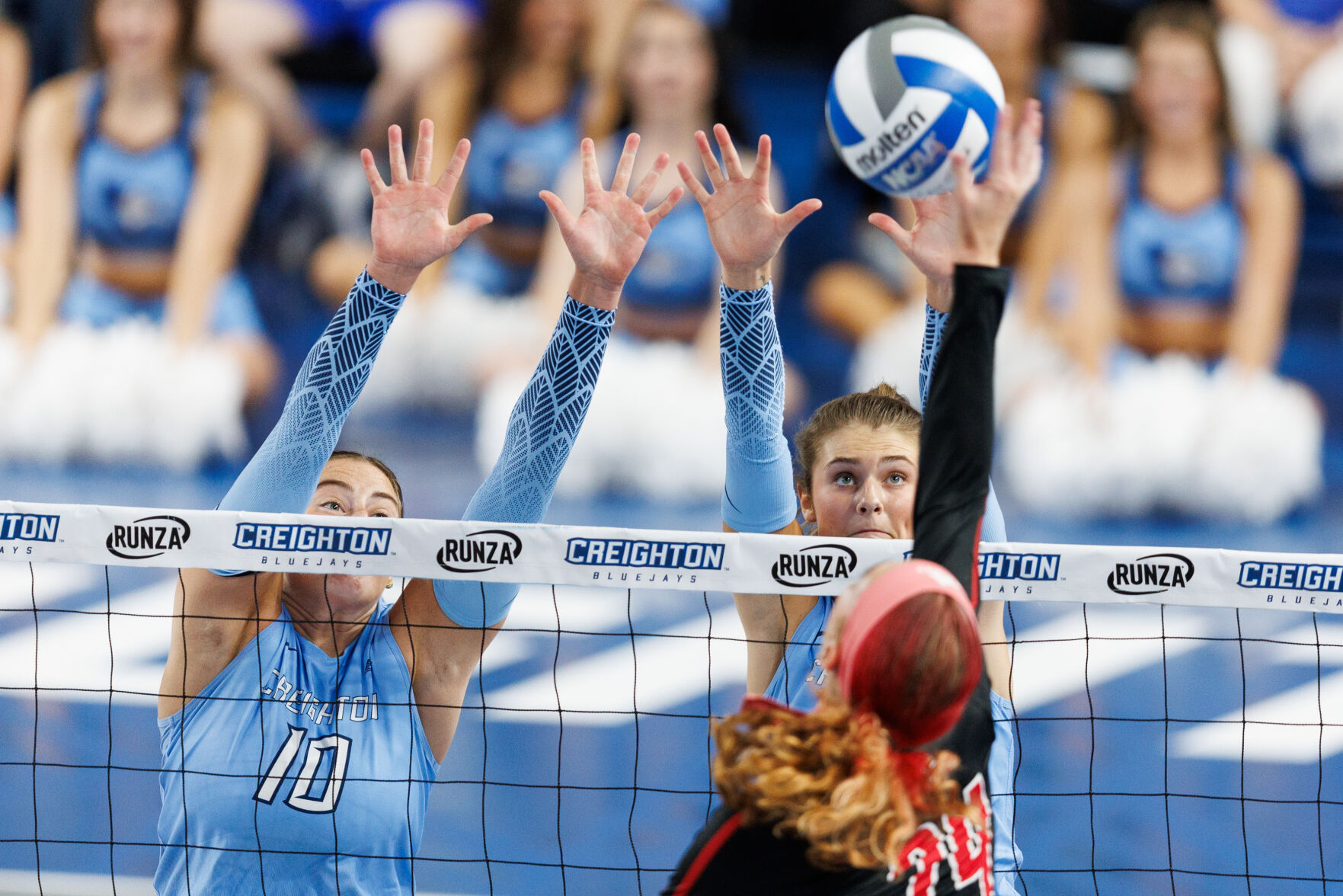 Creighton volleyball falls to Louisville in four sets