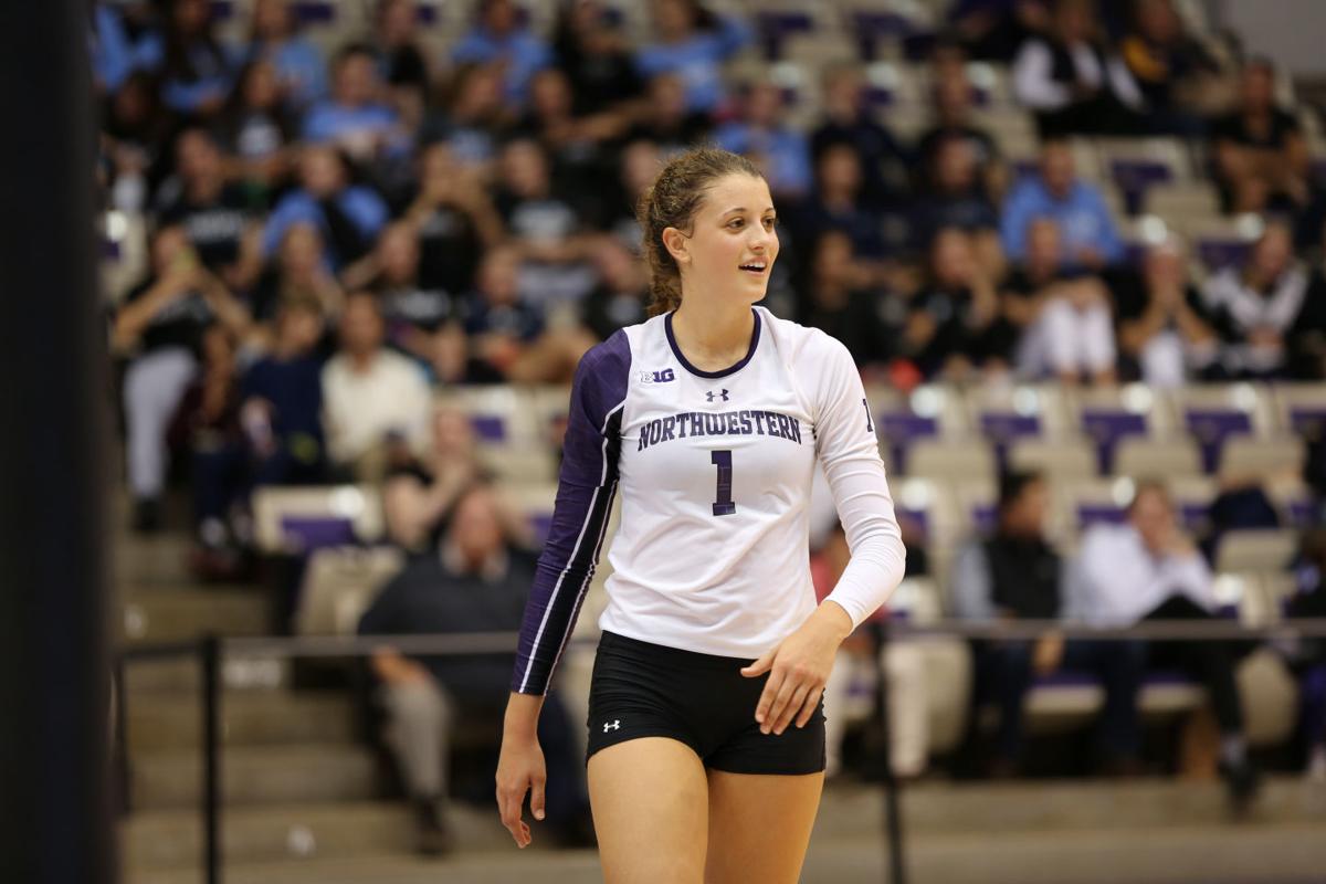 Northwestern setter Taylor Tashima glad just to be back with Wildcats