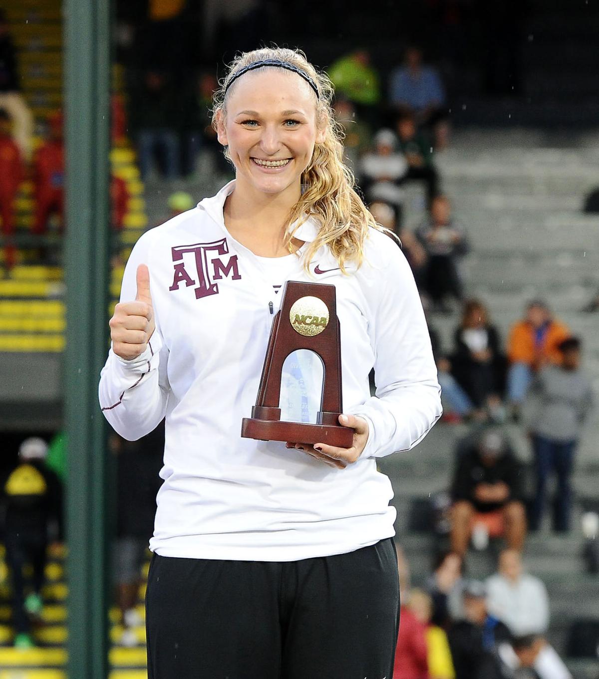 Daughter of Nebraska high school great, Texas A&M’s Maggie Malone finds