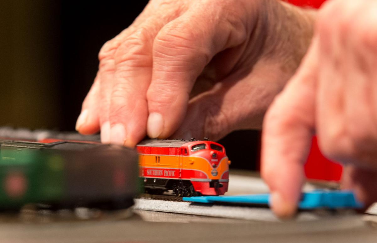 tiny electric train