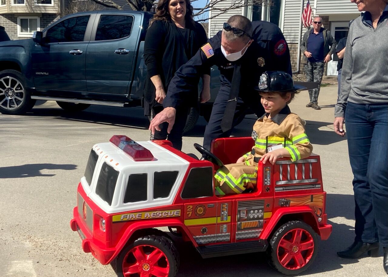 Firefighter on sale power wheels