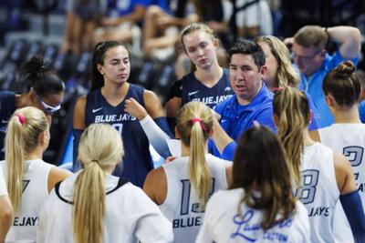 Creighton volleyball debuts new era during annual Blue-White scrimmage