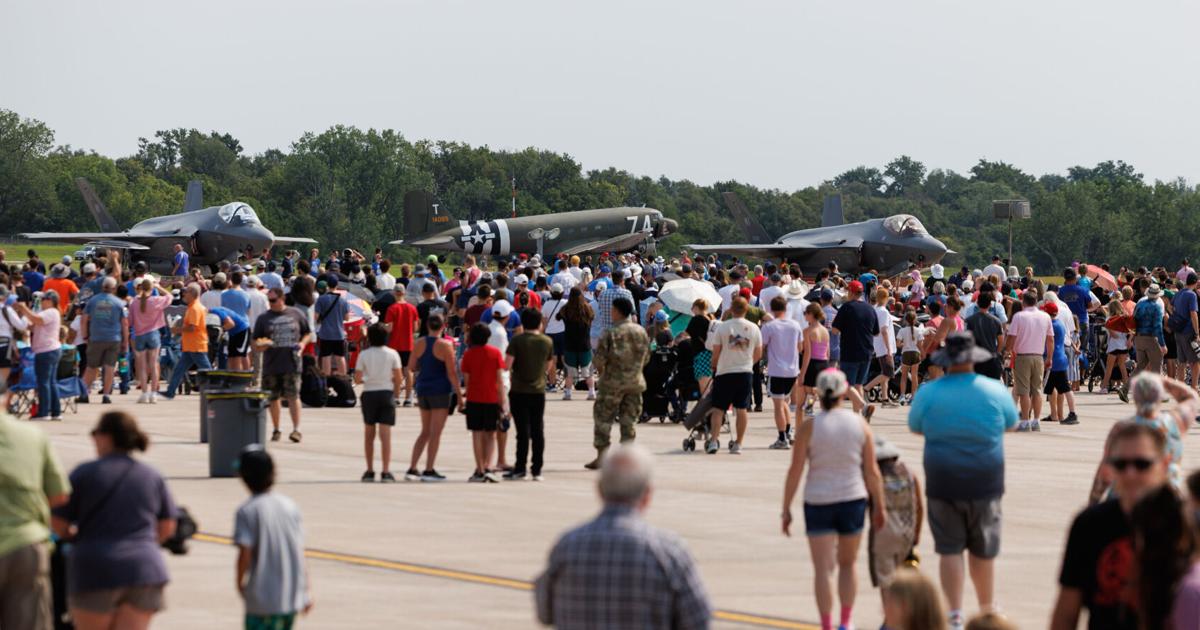 Storms cut short first day of 45th Offutt air show, but fun resumes Sunday