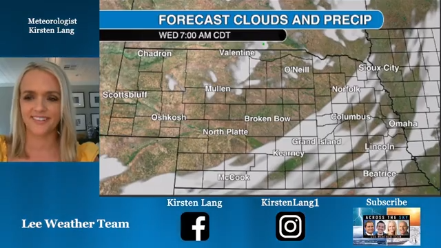 Cooler weather settles into Nebraska Meteorologist Kirsten Lang has the forecast