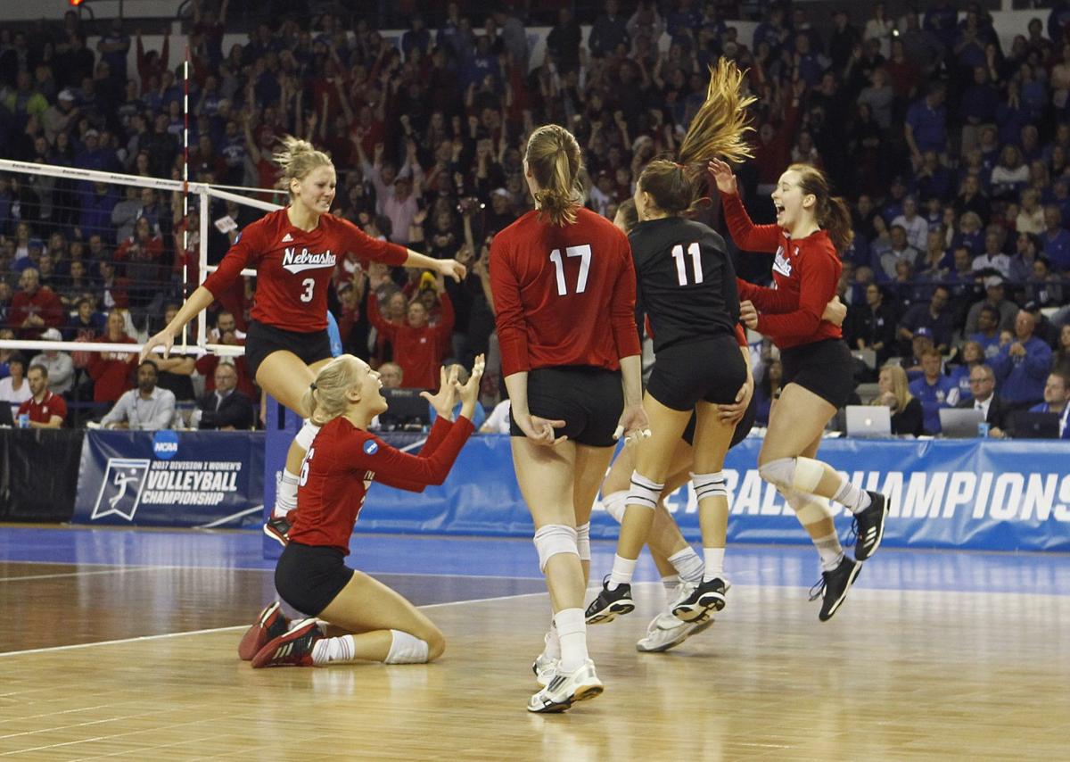 Kansas City, here they come Nebraska volleyball defeats Kentucky to