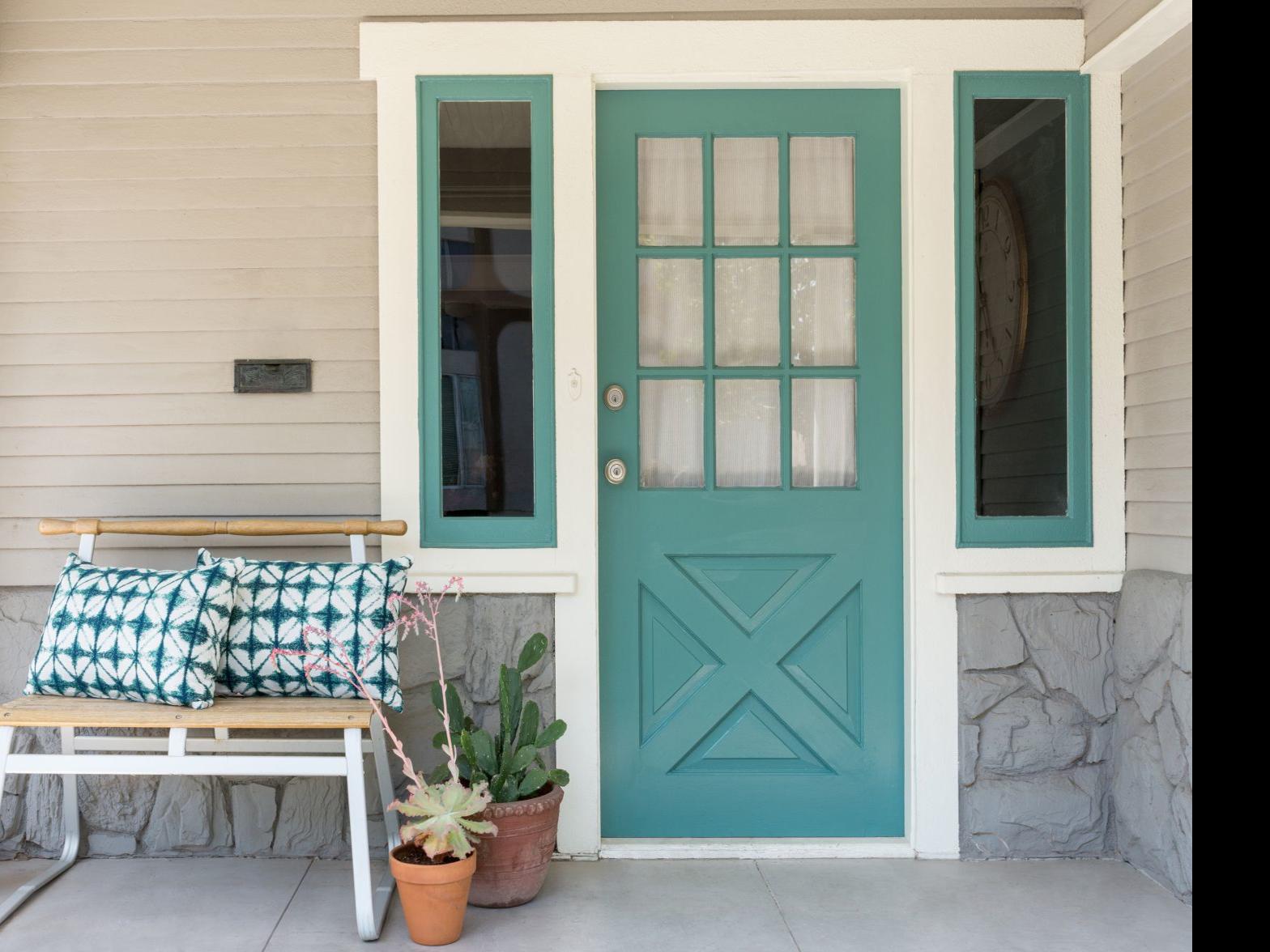 A Fresh Coat Of Paint Is Easy Start To Front Porch Makeover