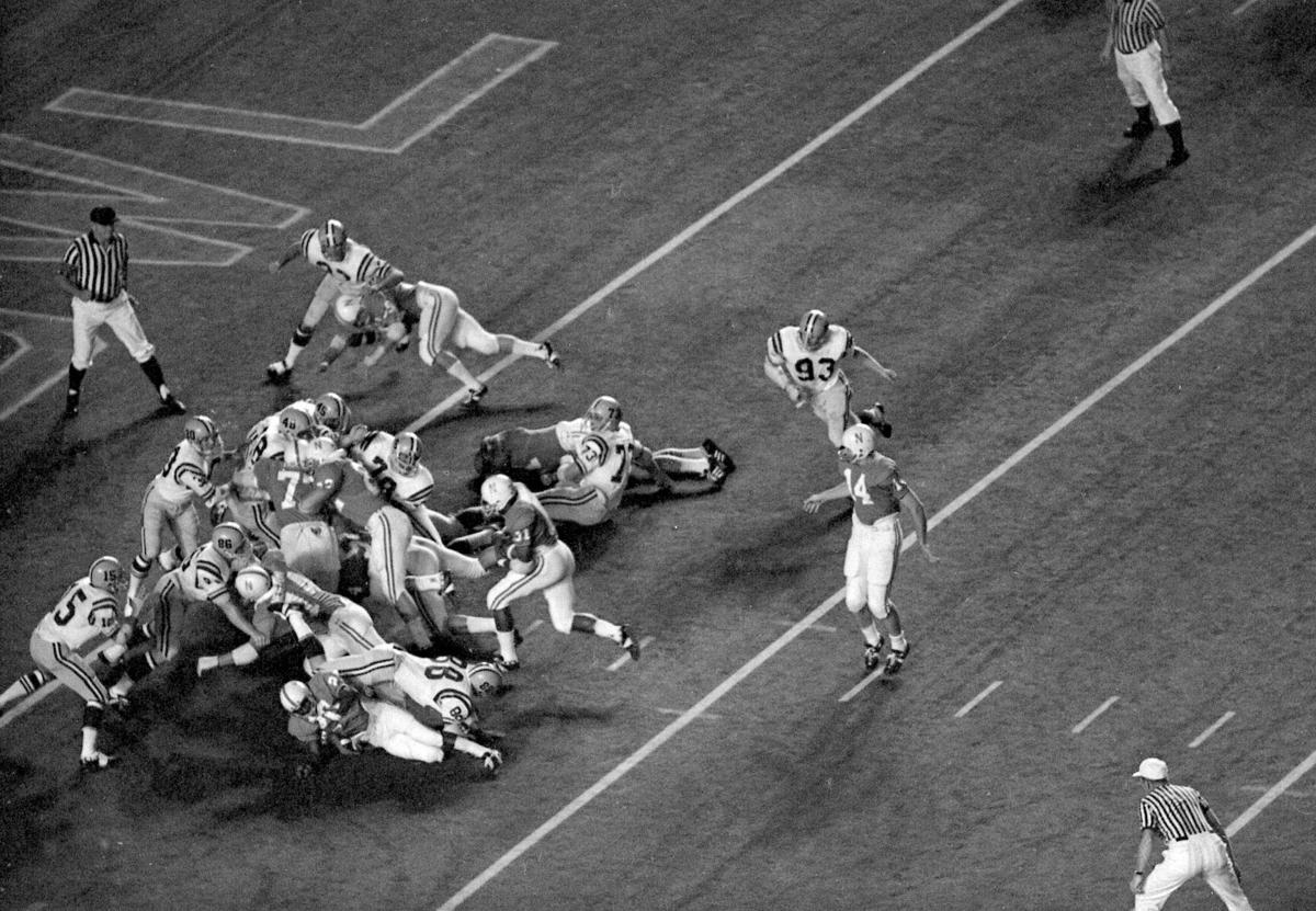 Photos Nebraska vs. LSU in the 1971 Orange Bowl