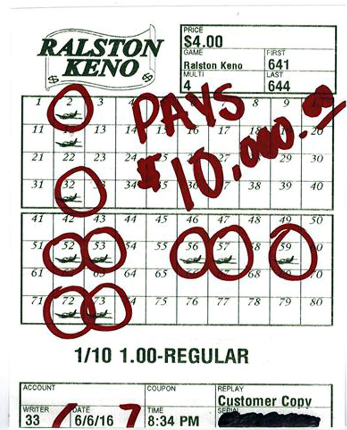 Nebraska Keno Payouts Nebraska Keno Payouts