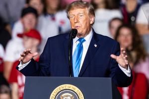 Trump faces backlash for saying Iran could 'take out' California cities at Nebraska rally