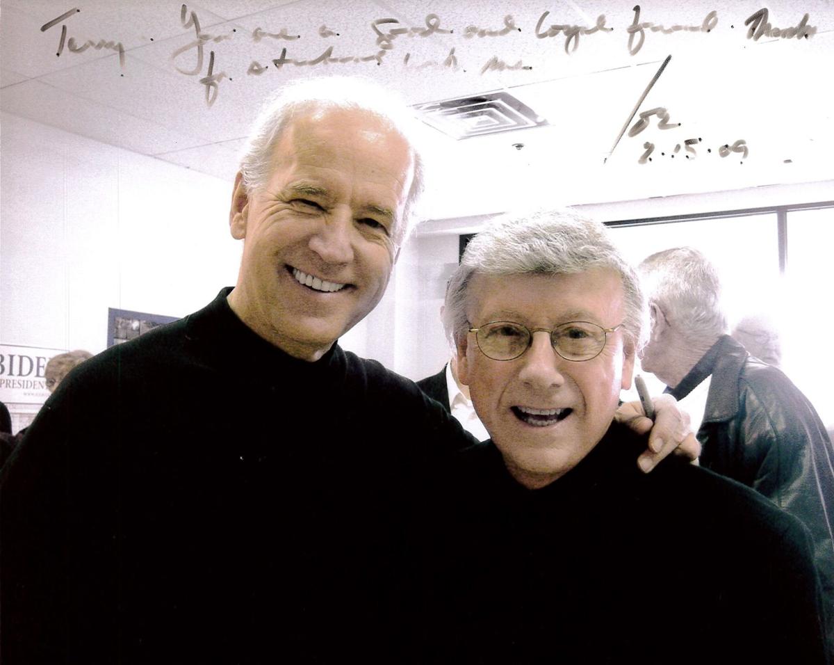 Joe Biden and Terry Moore