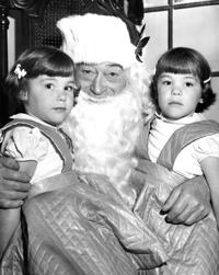 1958: Visit with Santa