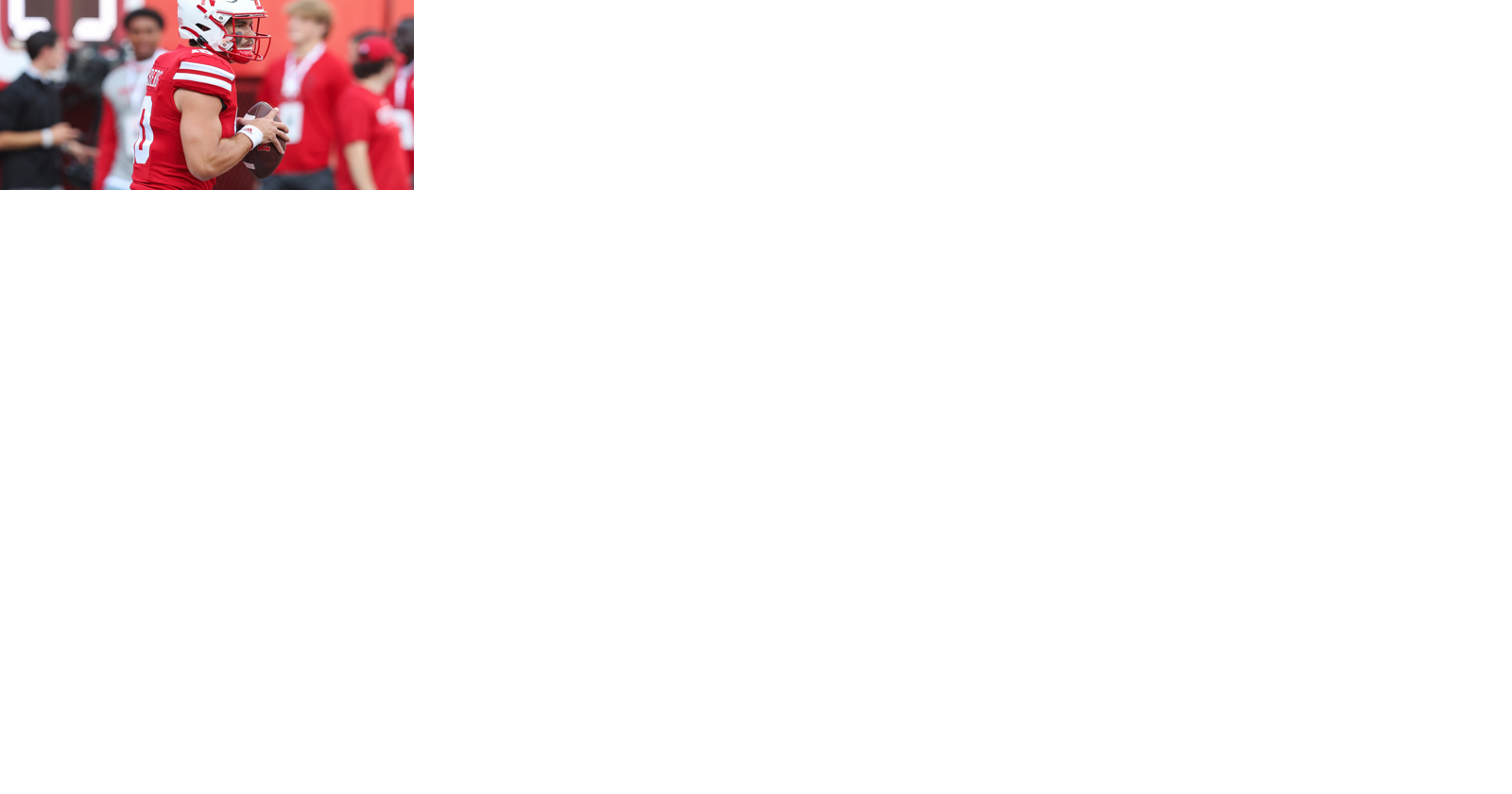 Nebraska quarterback situation muddies after Haarberg stars - Vimarsana News