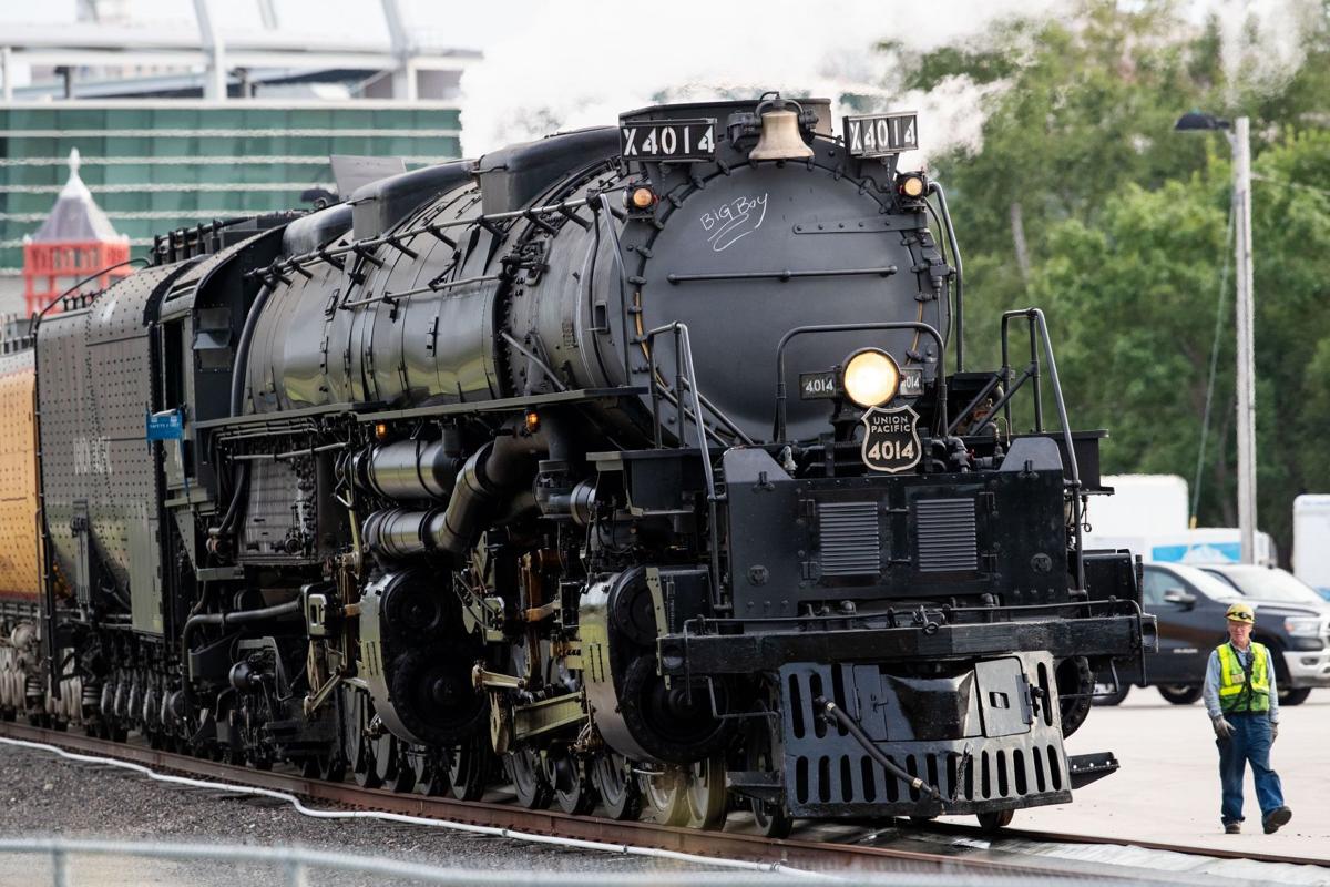 Big Boy makes return trip through Omaha; steam engine to be on display