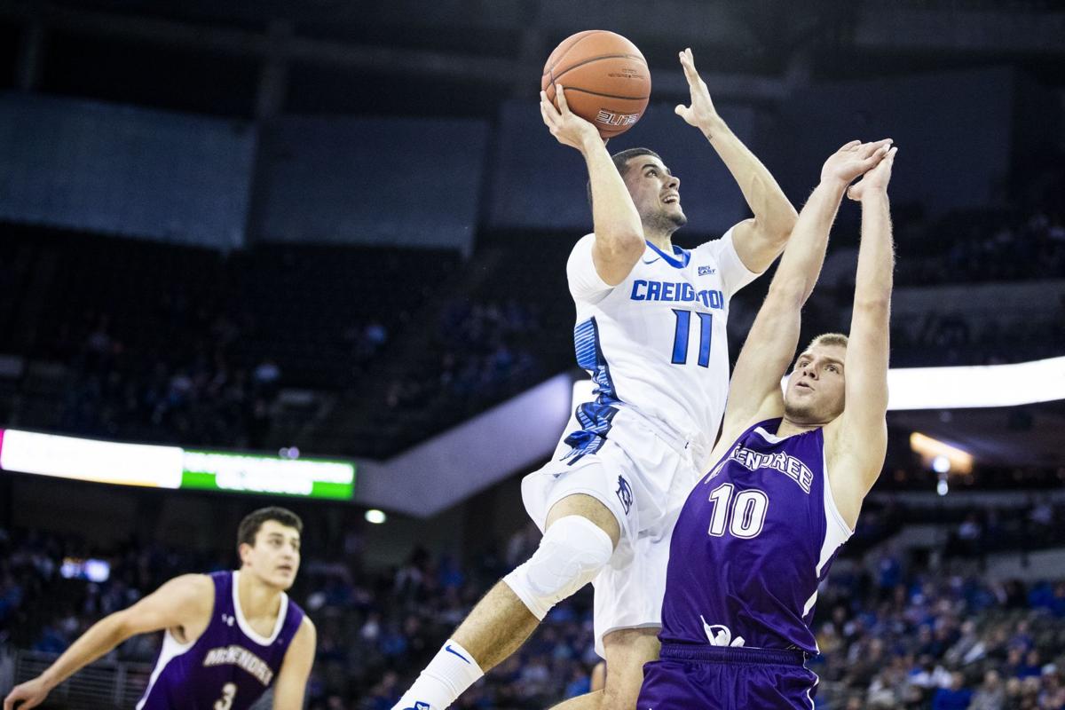 Christian Bishop Scores 21 Points In Creighton Men S Basketball