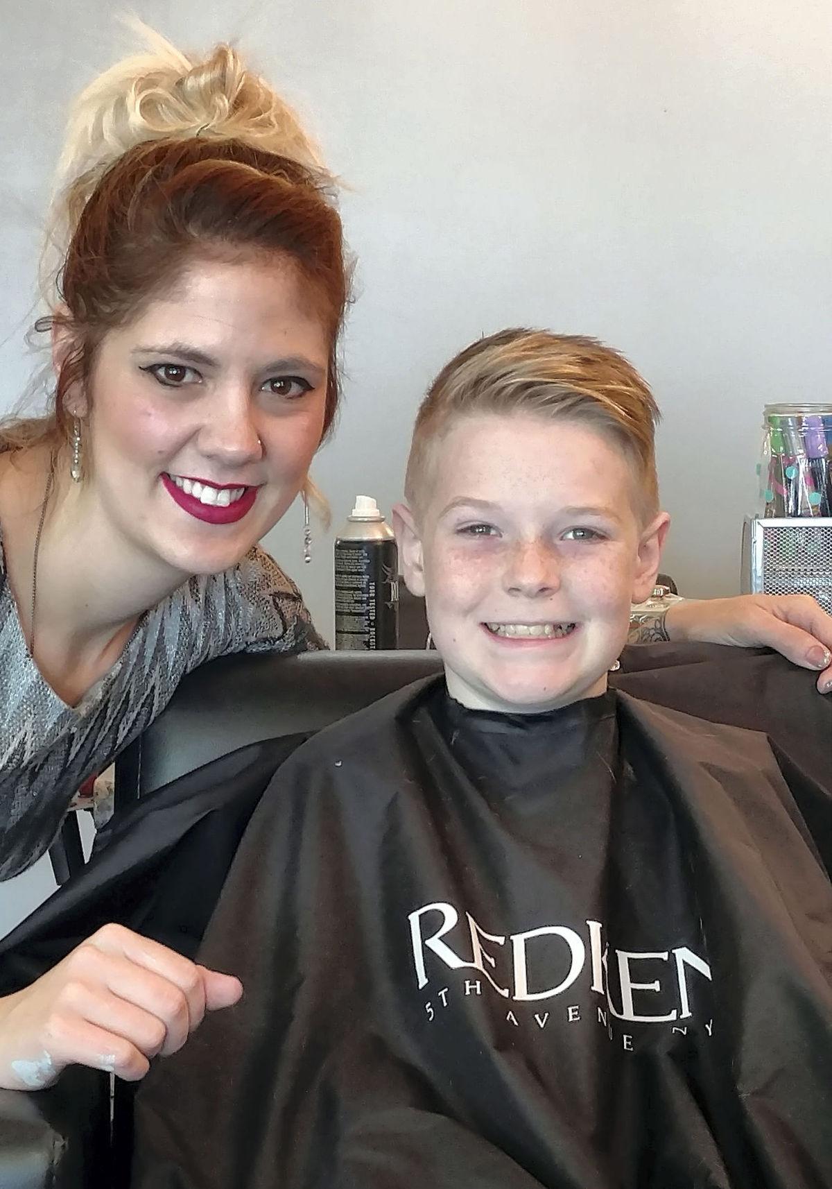 A Cut Above Local 10 Year Old Boy Grows Hair For Two Years To
