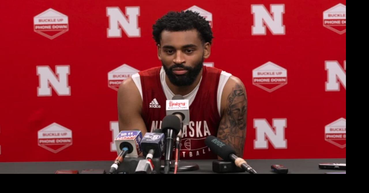 Nebraska guard Brice Williams’ press conference, July 24