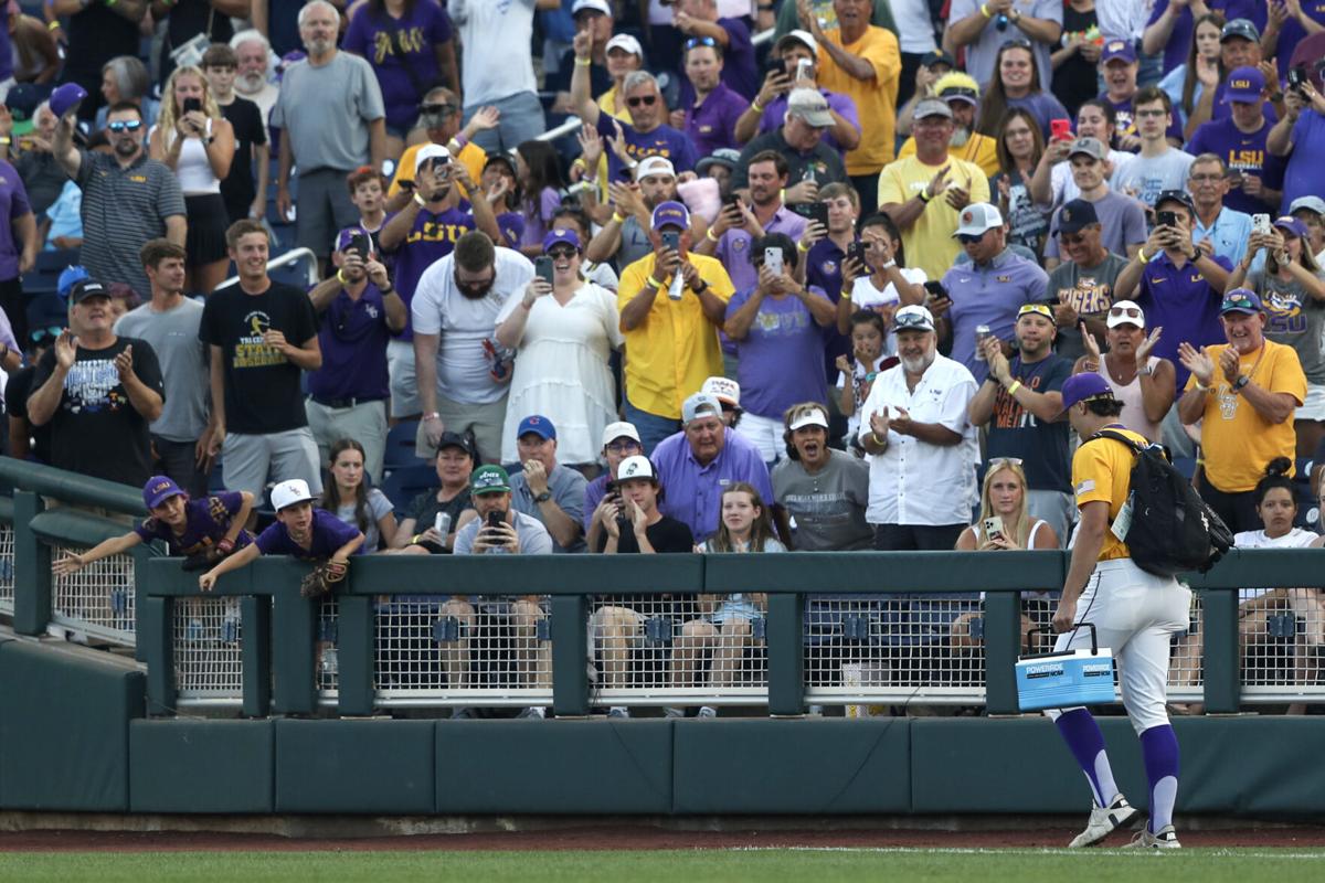 LSU baseball's Jordan Thompson had ultimate men's College World